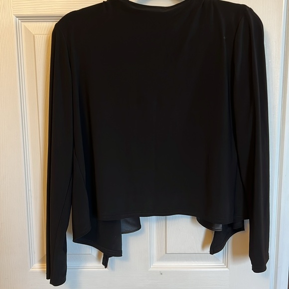 Black stretch evening jacket - Picture 2 of 4